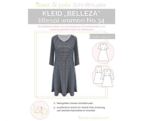 Papierschnittmuster - Kleid Belleza No. 34 - Damen- Lillesol & Pelle